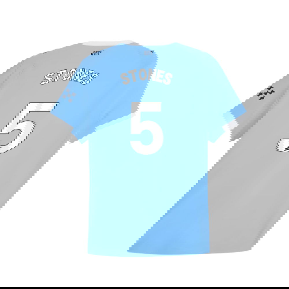 Nogometni Dresovi Manchester City STONES #5 Domaći Komplet 2025-2026