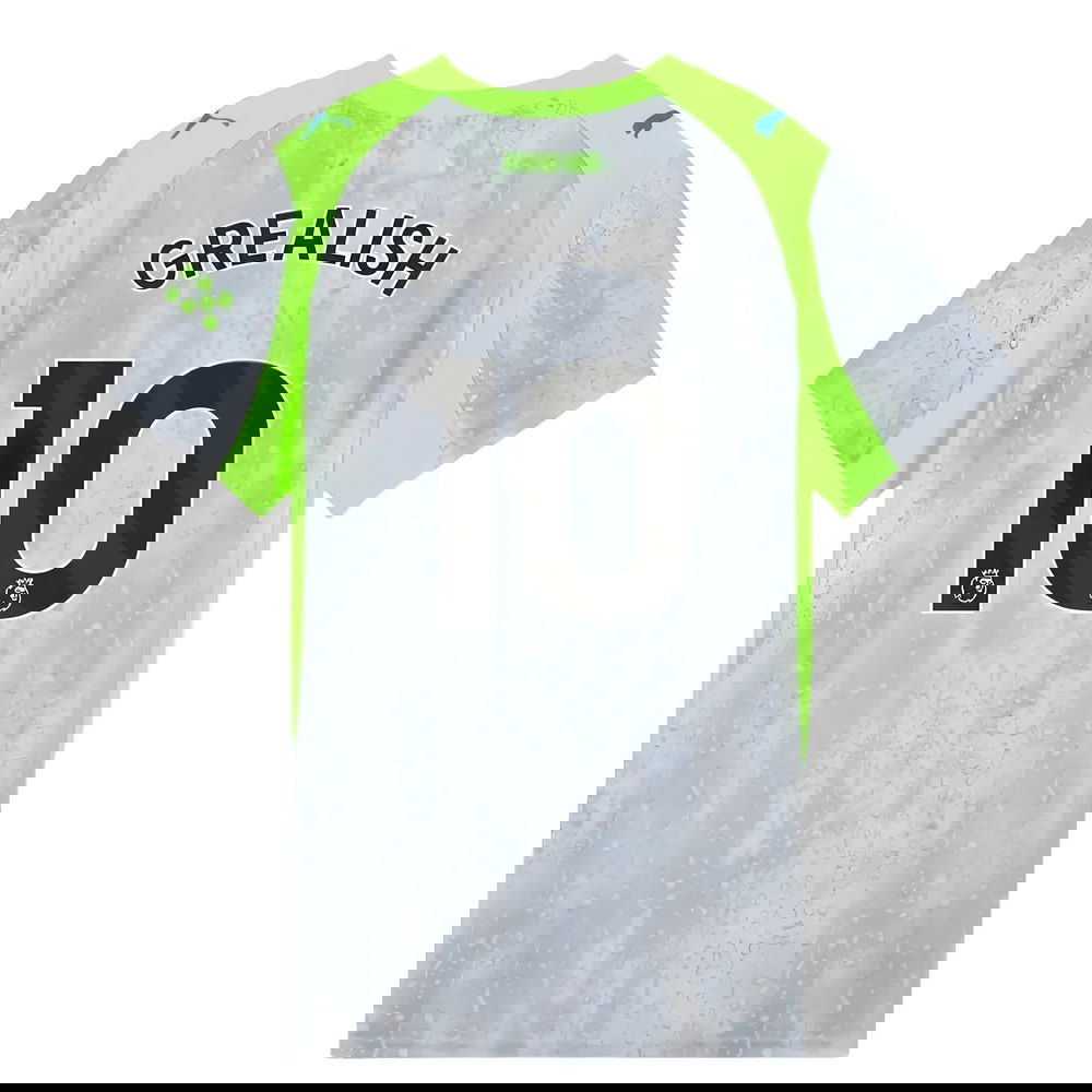 Nogometni Dresovi Manchester City GREALISH #10 Rezervni Komplet 2025-2026