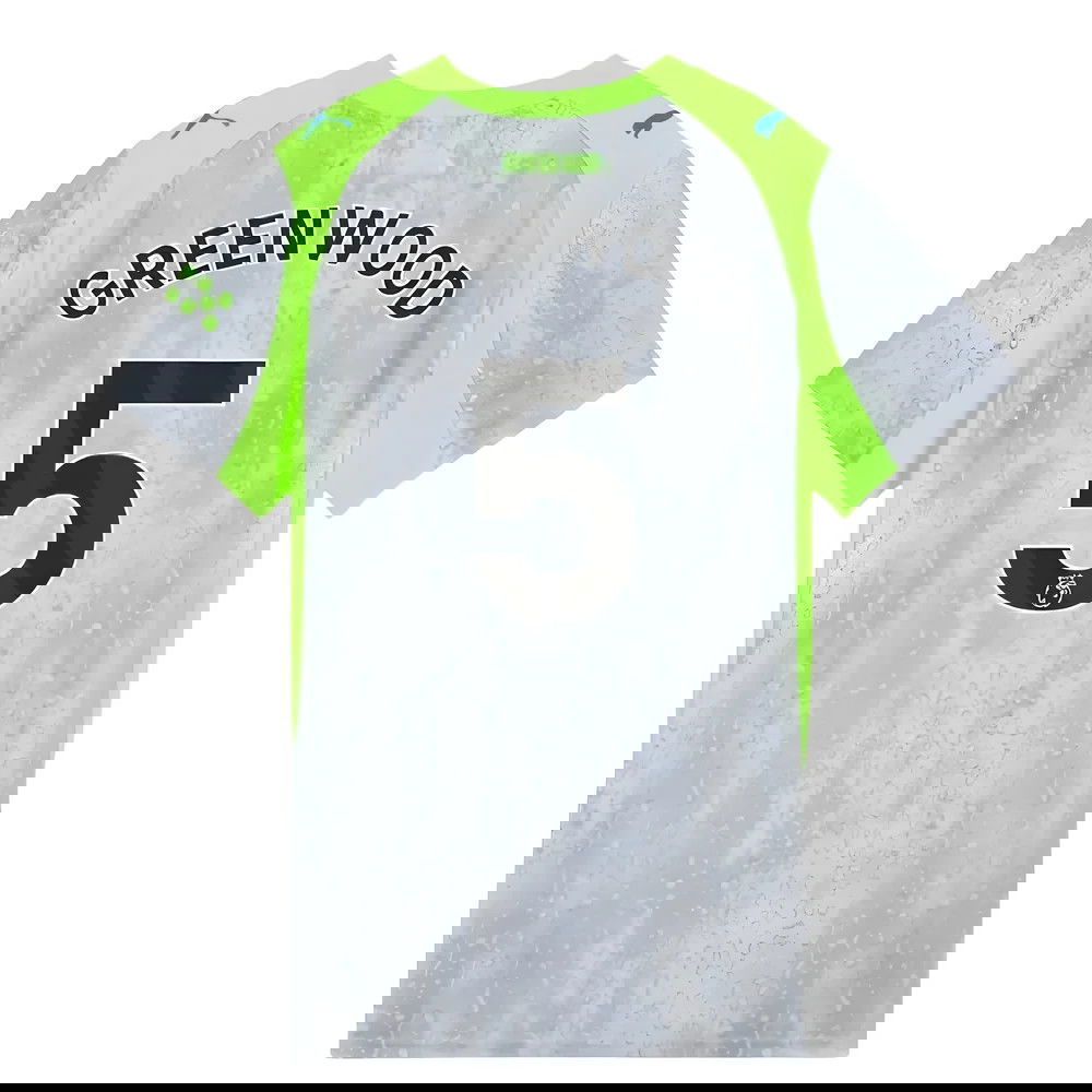 Nogometni Dresovi Manchester City GREENWOOD #5 Rezervni Komplet 2025-2026