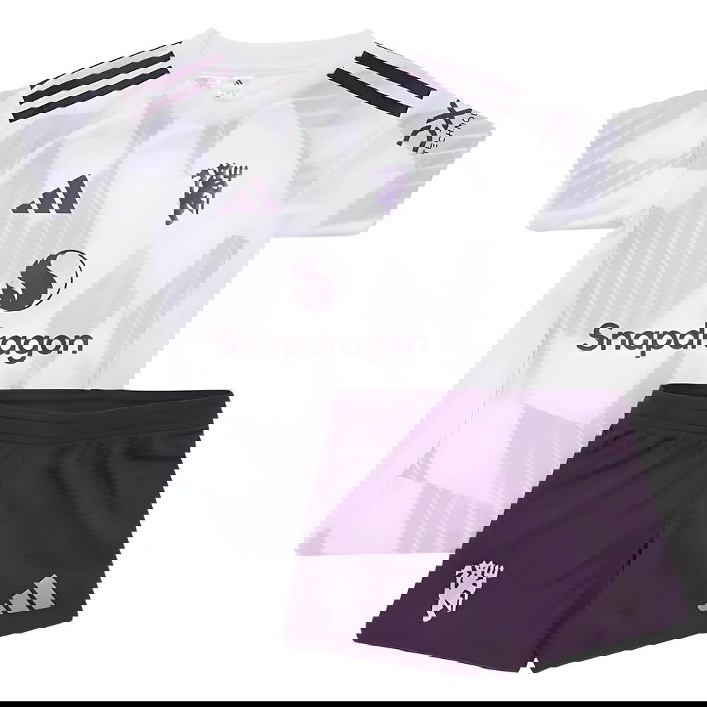 Nogometni Dresovi Manchester United Dječji Gostujući Komplet 2025-2026