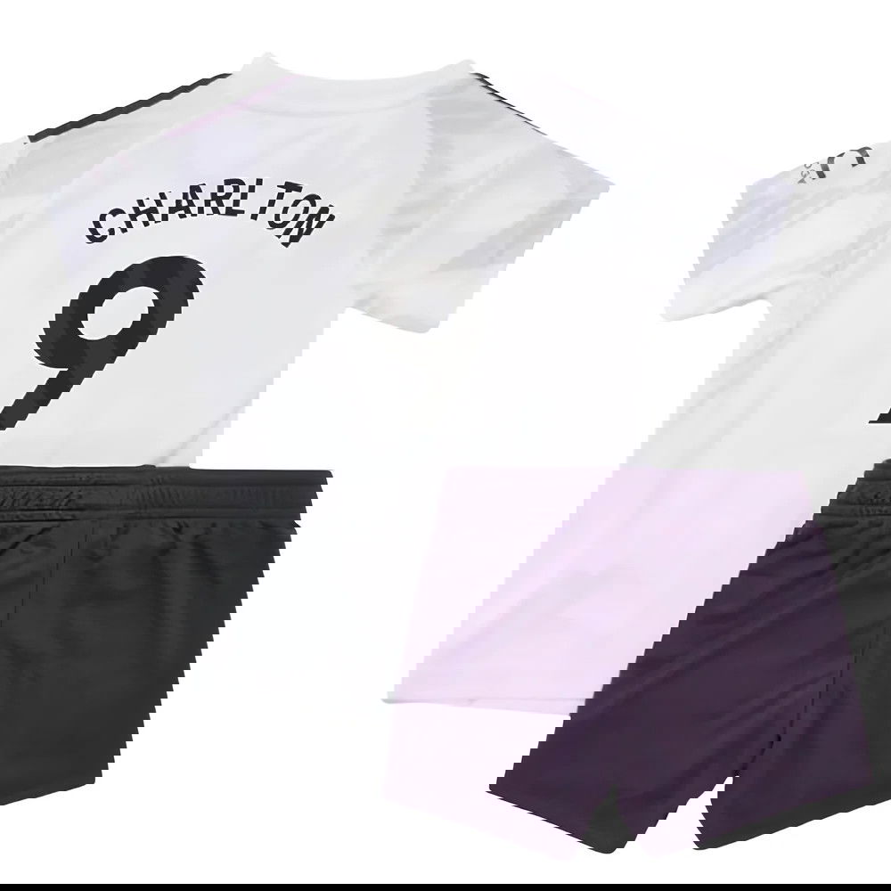 Nogometni Dresovi Manchester United Dječji CHARLTON #9 Gostujući Komplet 2025-2026