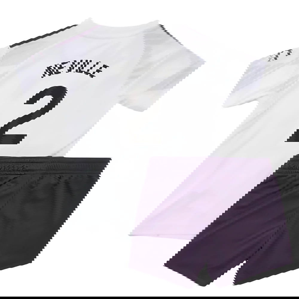 Nogometni Dresovi Manchester United Dječji NEVILLE #2 Gostujući Komplet 2025-2026