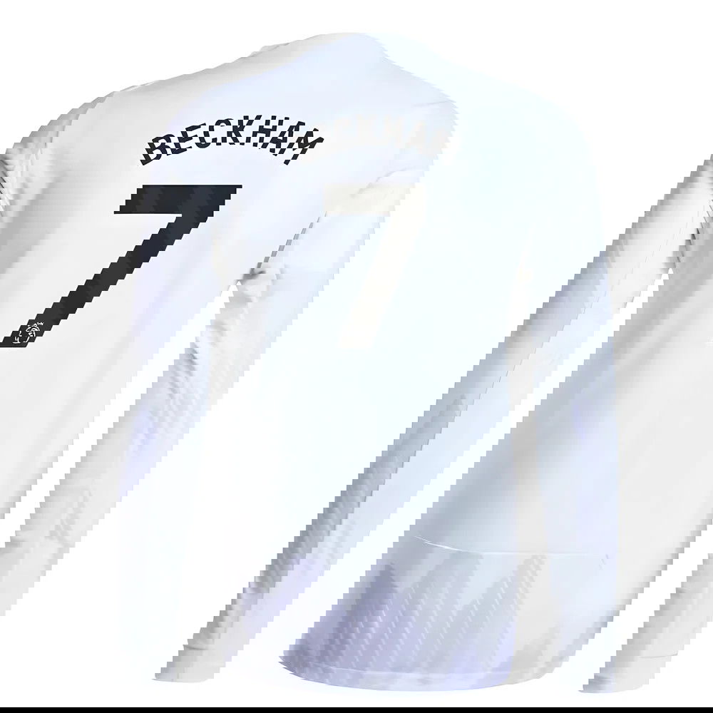 Nogometni Dresovi Manchester United Dugim Rukavima BECKHAM #7 Gostujući Komplet 2025-2026