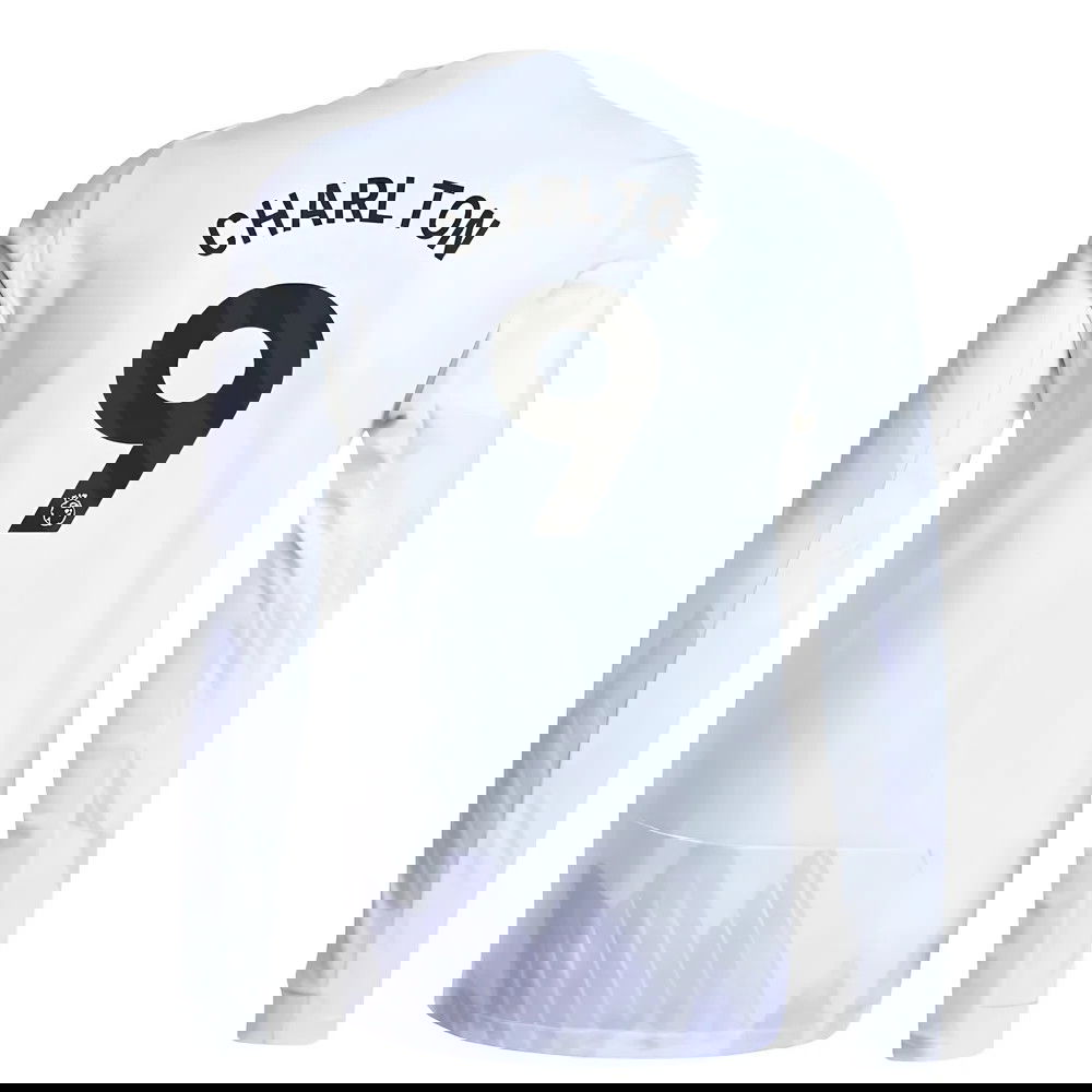 Nogometni Dresovi Manchester United Dugim Rukavima CHARLTON #9 Gostujući Komplet 2025-2026