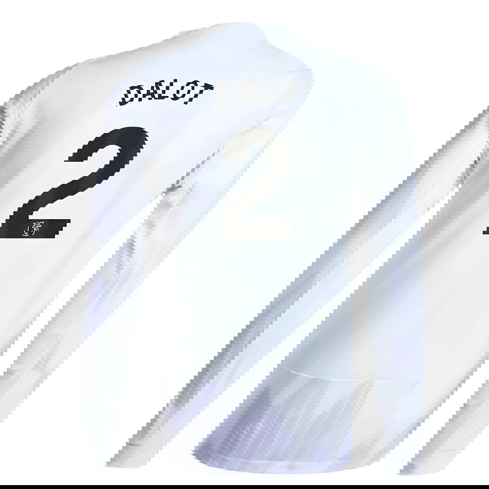 Nogometni Dresovi Manchester United Dugim Rukavima DALOT #2 Gostujući Komplet 2025-2026