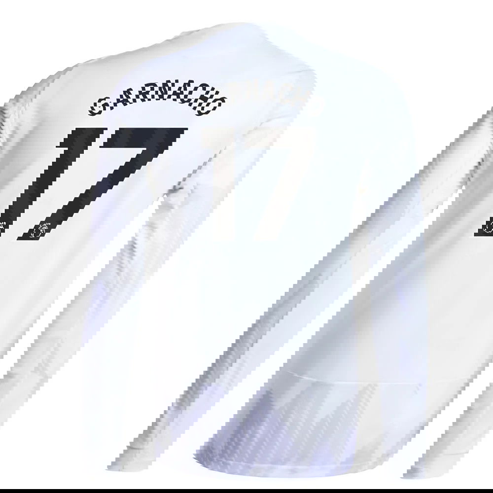 Nogometni Dresovi Manchester United Dugim Rukavima GARNACHO #17 Gostujući Komplet 2025-2026