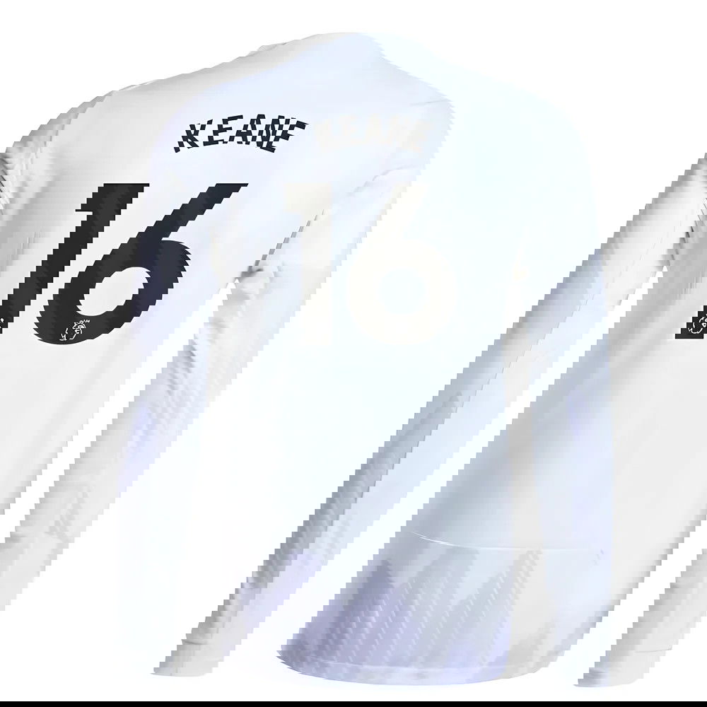 Nogometni Dresovi Manchester United Dugim Rukavima KEANE #16 Gostujući Komplet 2025-2026