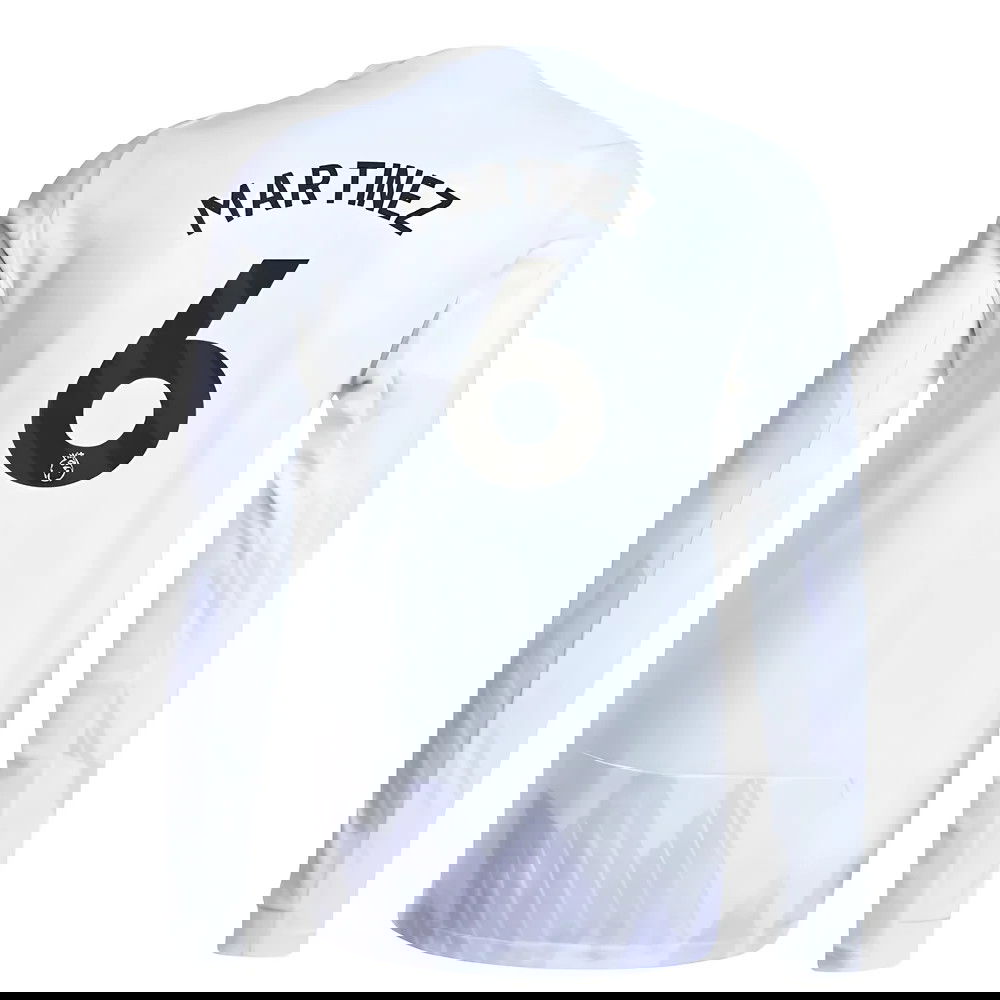 Nogometni Dresovi Manchester United Dugim Rukavima MARTINEZ #6 Gostujući Komplet 2025-2026