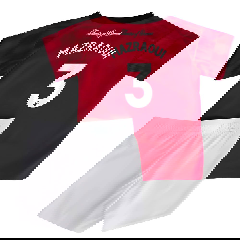 Nogometni Dresovi Manchester United Dječji MAZRAOUI #3 Domaći Komplet 2025-2026