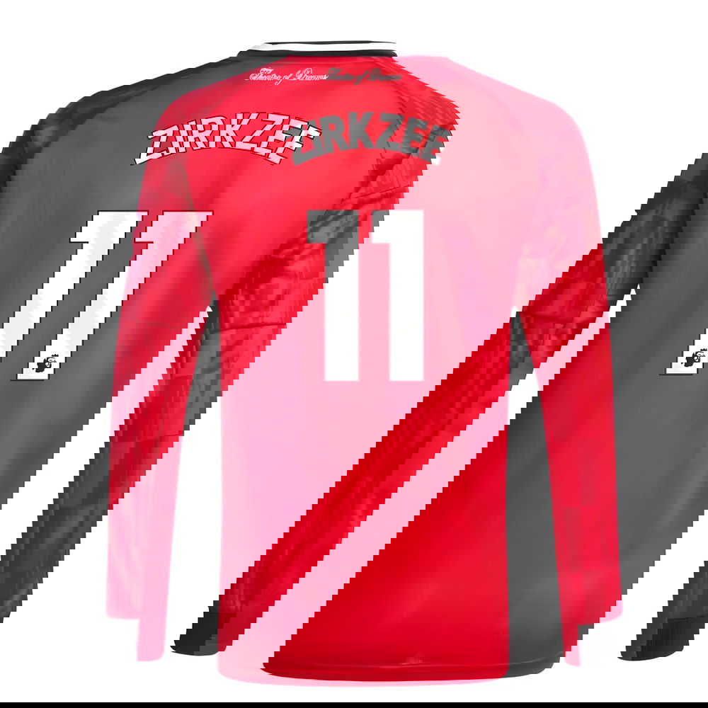 Nogometni Dresovi Manchester United Dugim Rukavima ZIRKZEE #11 Domaći Komplet 2025-2026