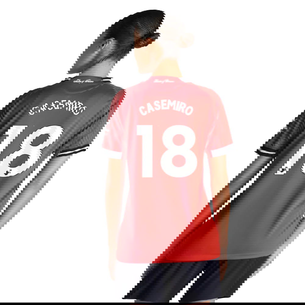 Nogometni Dresovi Manchester United Ženska CASEMIRO #18 Domaći Komplet 2025-2026
