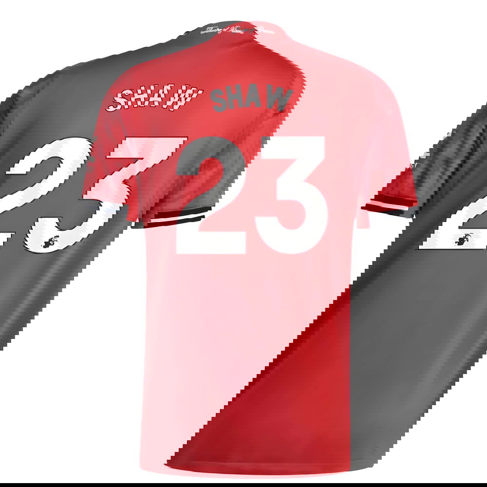 Nogometni Dresovi Manchester United SHAW #23 Domaći Komplet 2025-2026