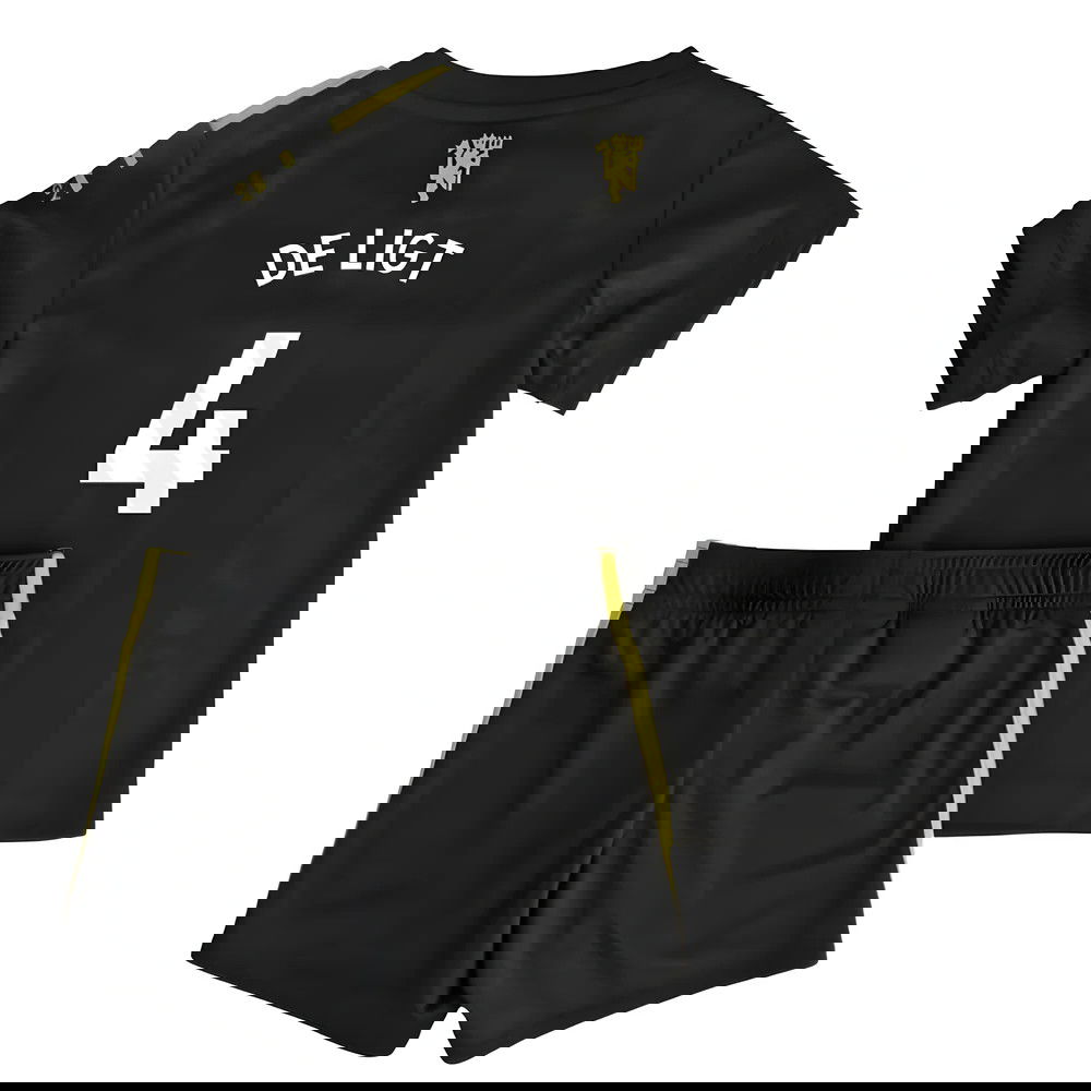 Nogometni Dresovi Manchester United Dječji DE LIGT #4 Rezervni Komplet 2025-2026