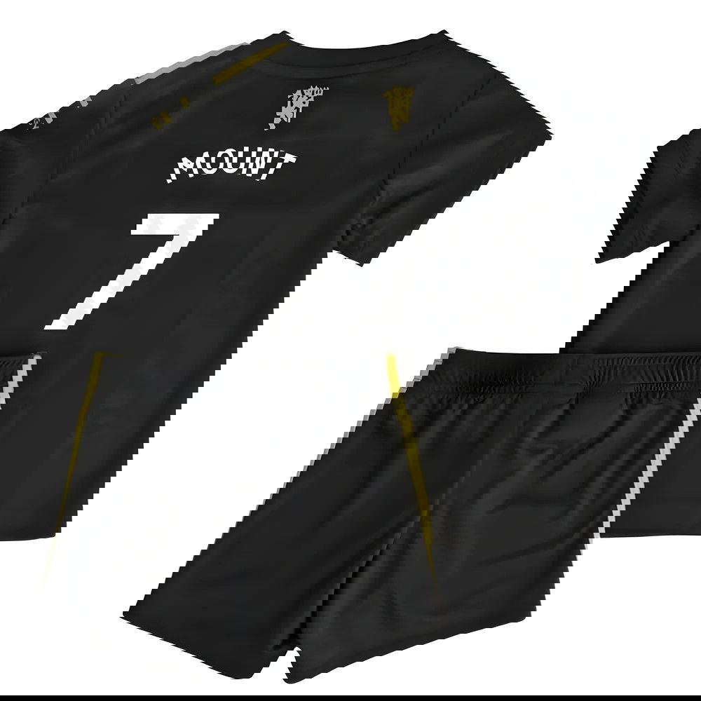 Nogometni Dresovi Manchester United Dječji MOUNT #7 Rezervni Komplet 2025-2026