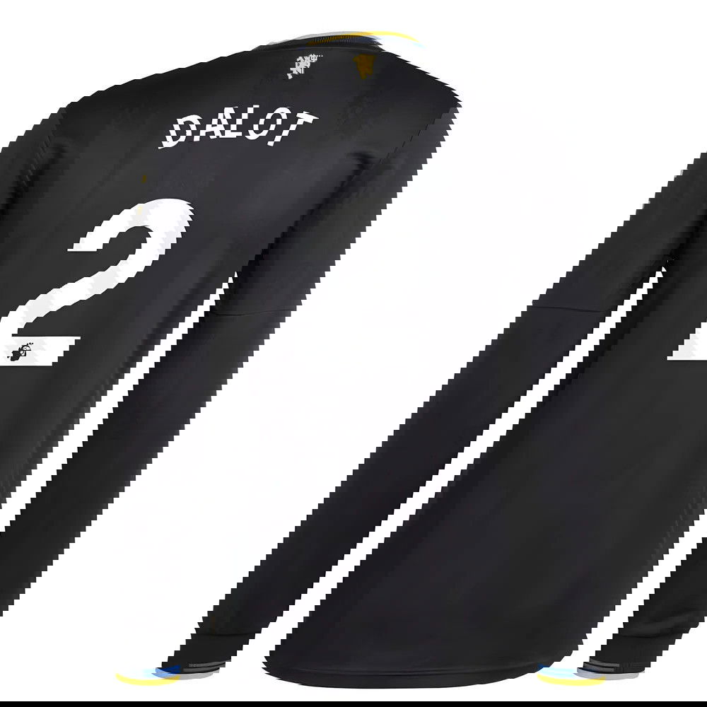 Nogometni Dresovi Manchester United Dugim Rukavima DALOT #2 Rezervni Komplet 2025-2026