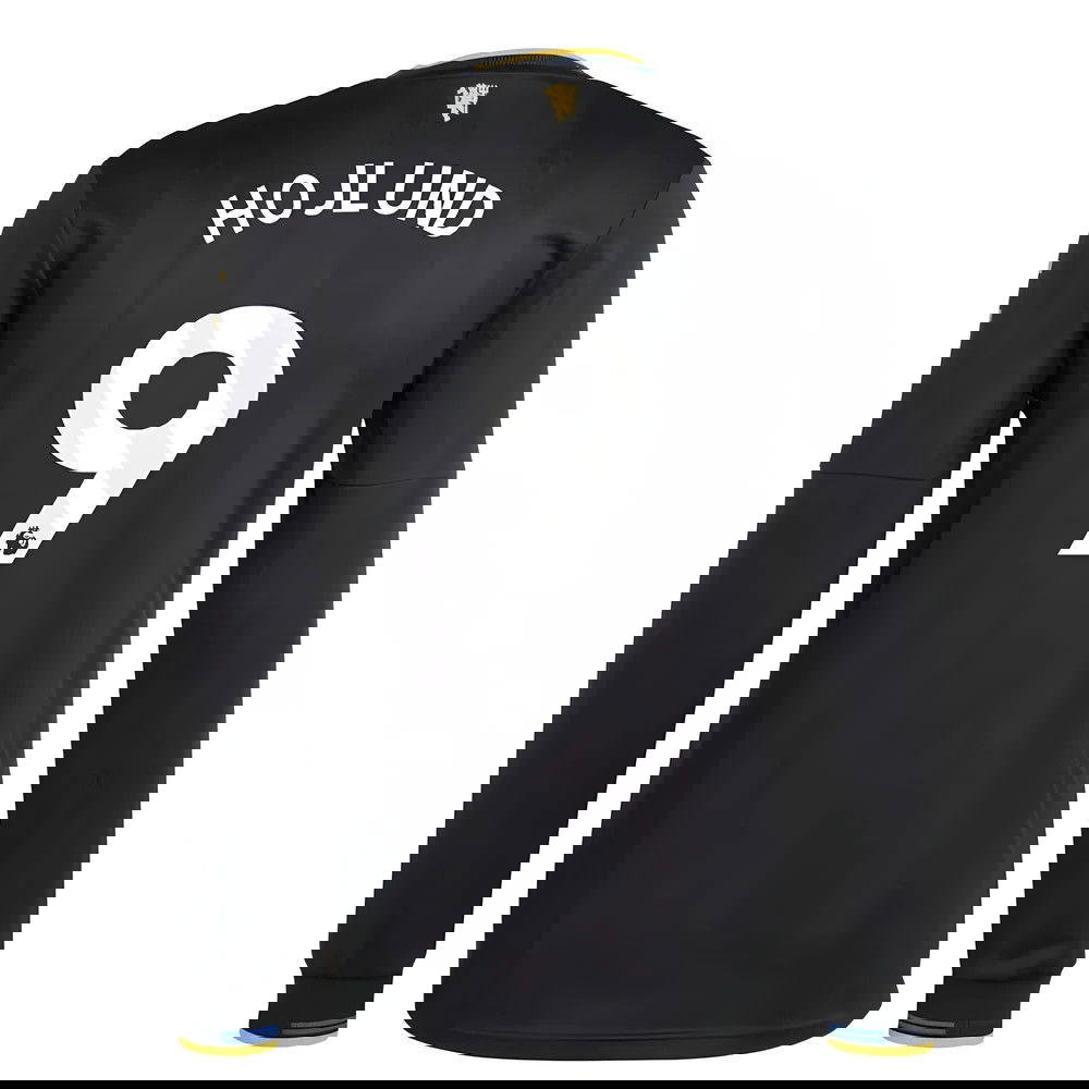 Nogometni Dresovi Manchester United Dugim Rukavima HOJLUND #9 Rezervni Komplet 2025-2026