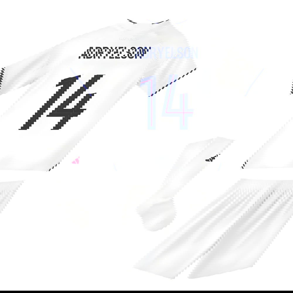 Nogometni Dresovi Olympique Lyonnais Dječji ADRYELSON #14 Domaći Komplet 2025-2026