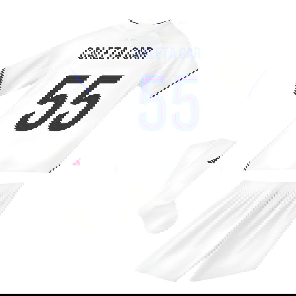 Nogometni Dresovi Olympique Lyonnais Dječji CALETA CAR #55 Domaći Komplet 2025-2026