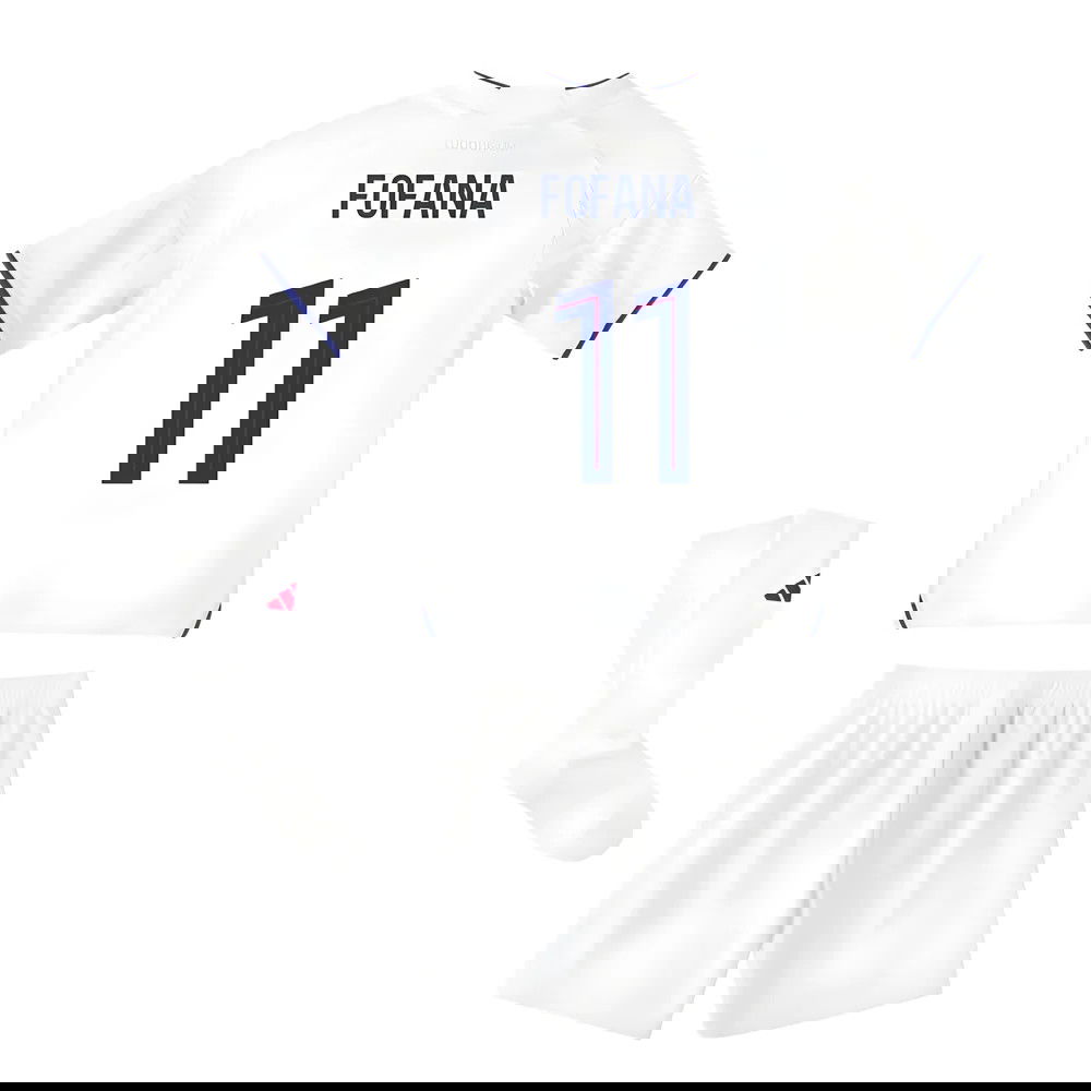 Nogometni Dresovi Olympique Lyonnais Dječji FOFANA #11 Domaći Komplet 2025-2026