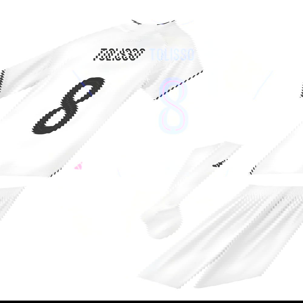 Nogometni Dresovi Olympique Lyonnais Dječji TOLISSO #8 Domaći Komplet 2025-2026