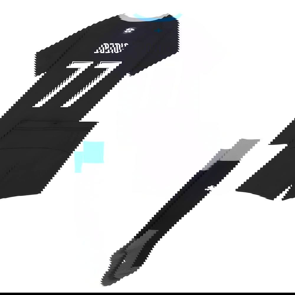 Nogometni Dresovi Olympique de Marseille Dječji DEDIC #77 Gostujući Komplet 2025-2026