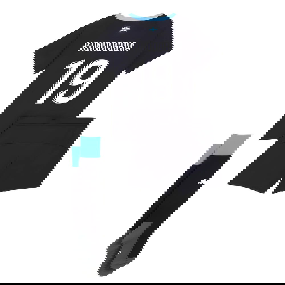 Nogometni Dresovi Olympique de Marseille Dječji KONDOGBIA #19 Gostujući Komplet 2025-2026