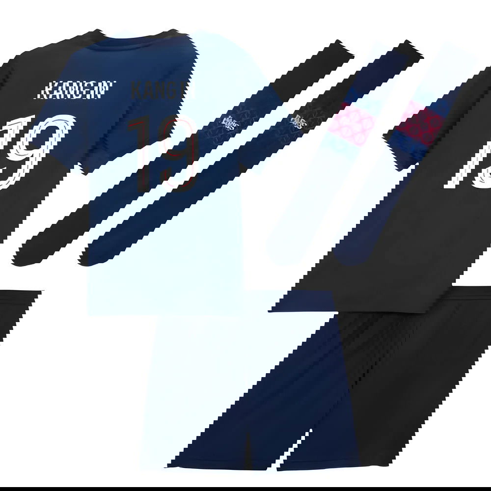 Nogometni Dresovi Paris Saint Germain PSG Dječji KANG IN #19 Domaći Komplet 2025-2026