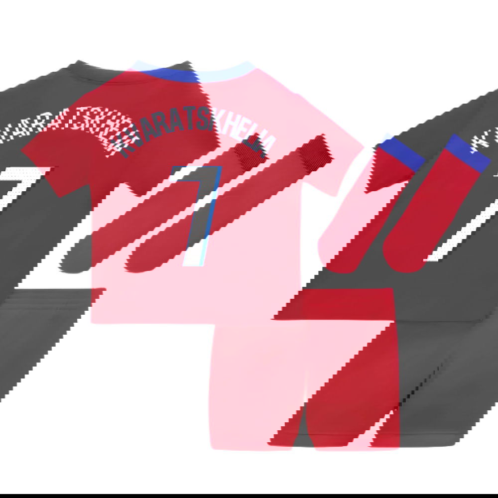 Nogometni Dresovi Paris Saint Germain PSG Dječji KVARATSKHELIA #7 Rezervni Komplet 2025-2026