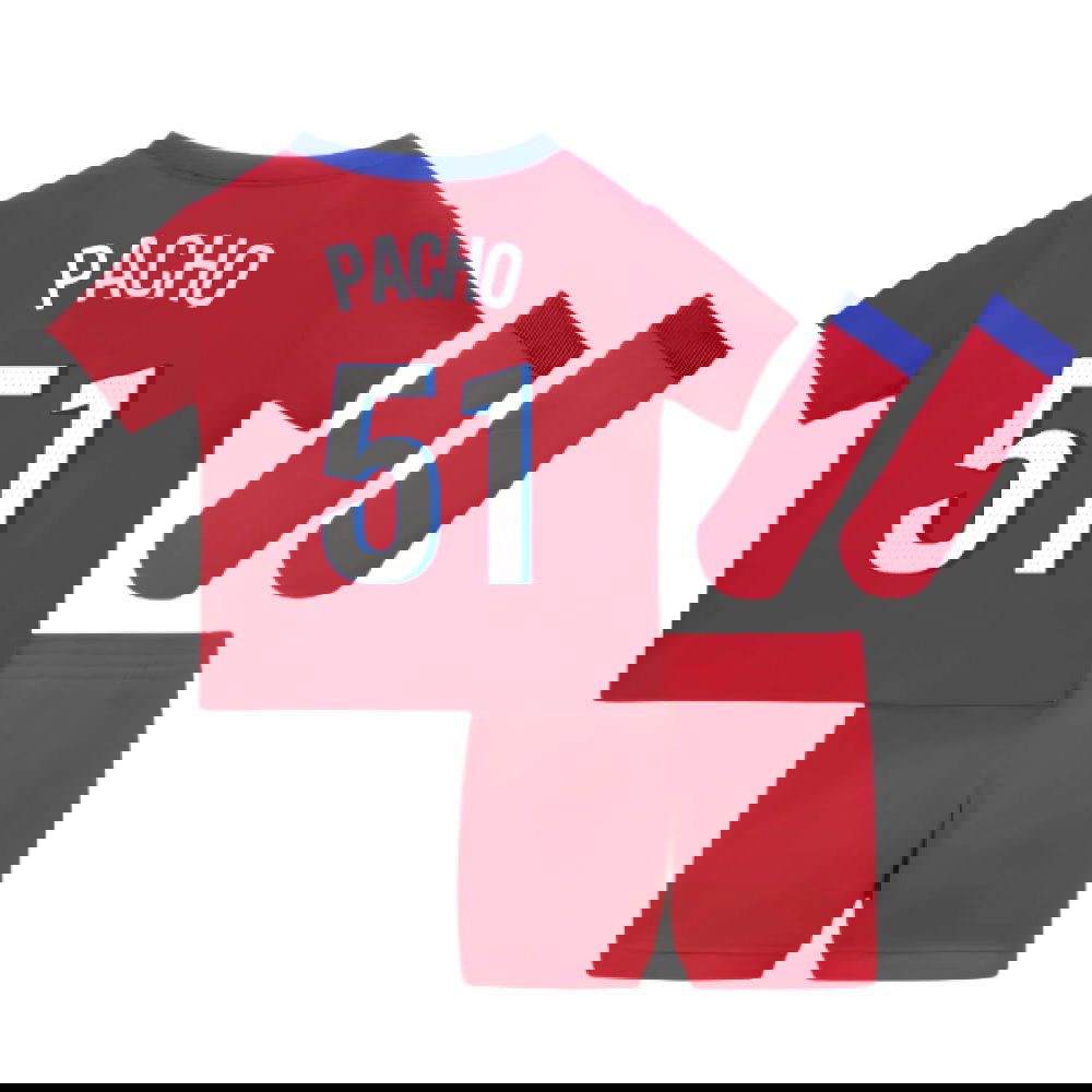 Nogometni Dresovi Paris Saint Germain PSG Dječji PACHO #51 Rezervni Komplet 2025-2026