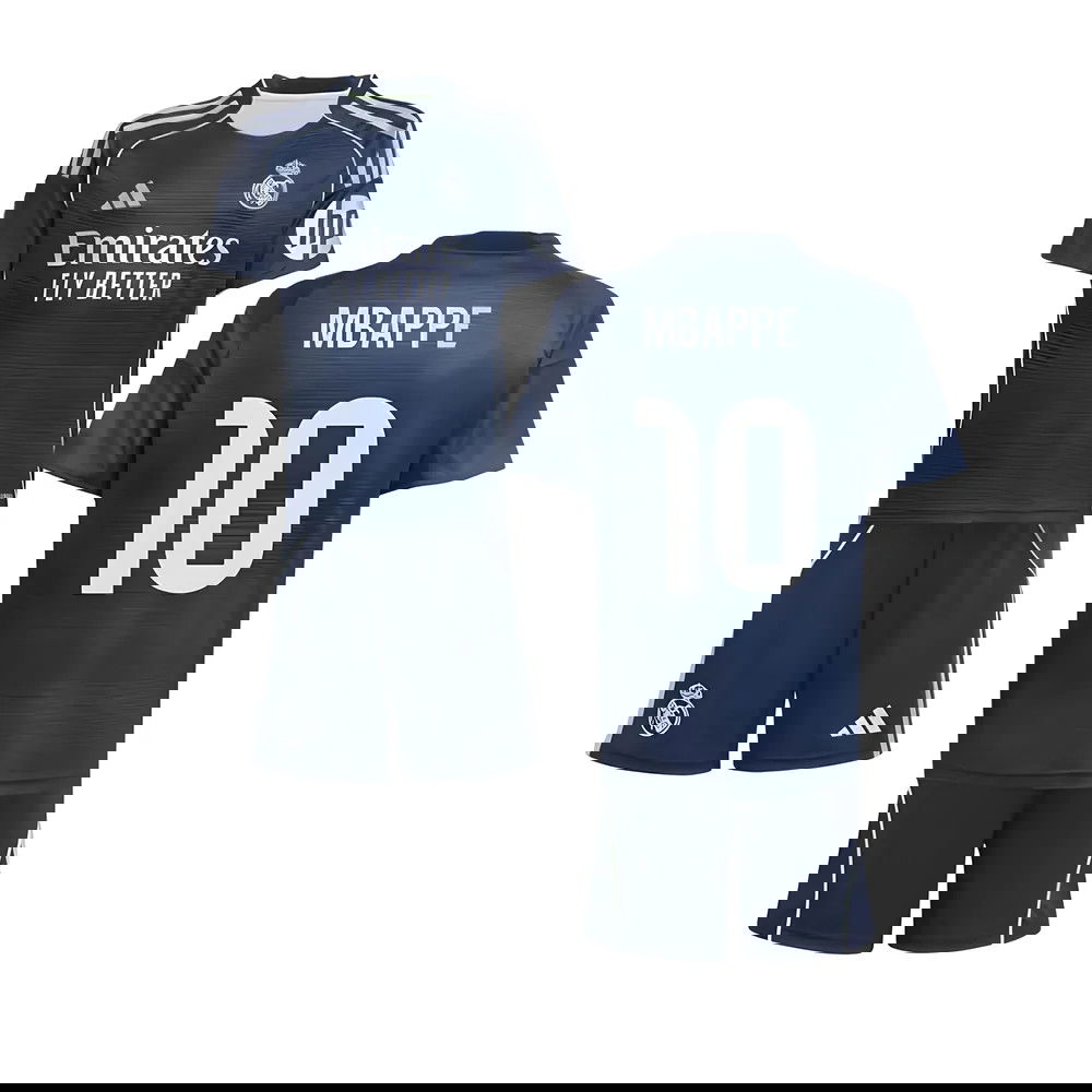 Nogometni Dresovi FC Real Madrid Dječji MBAPPE #10 Gostujući Komplet 2025-2026