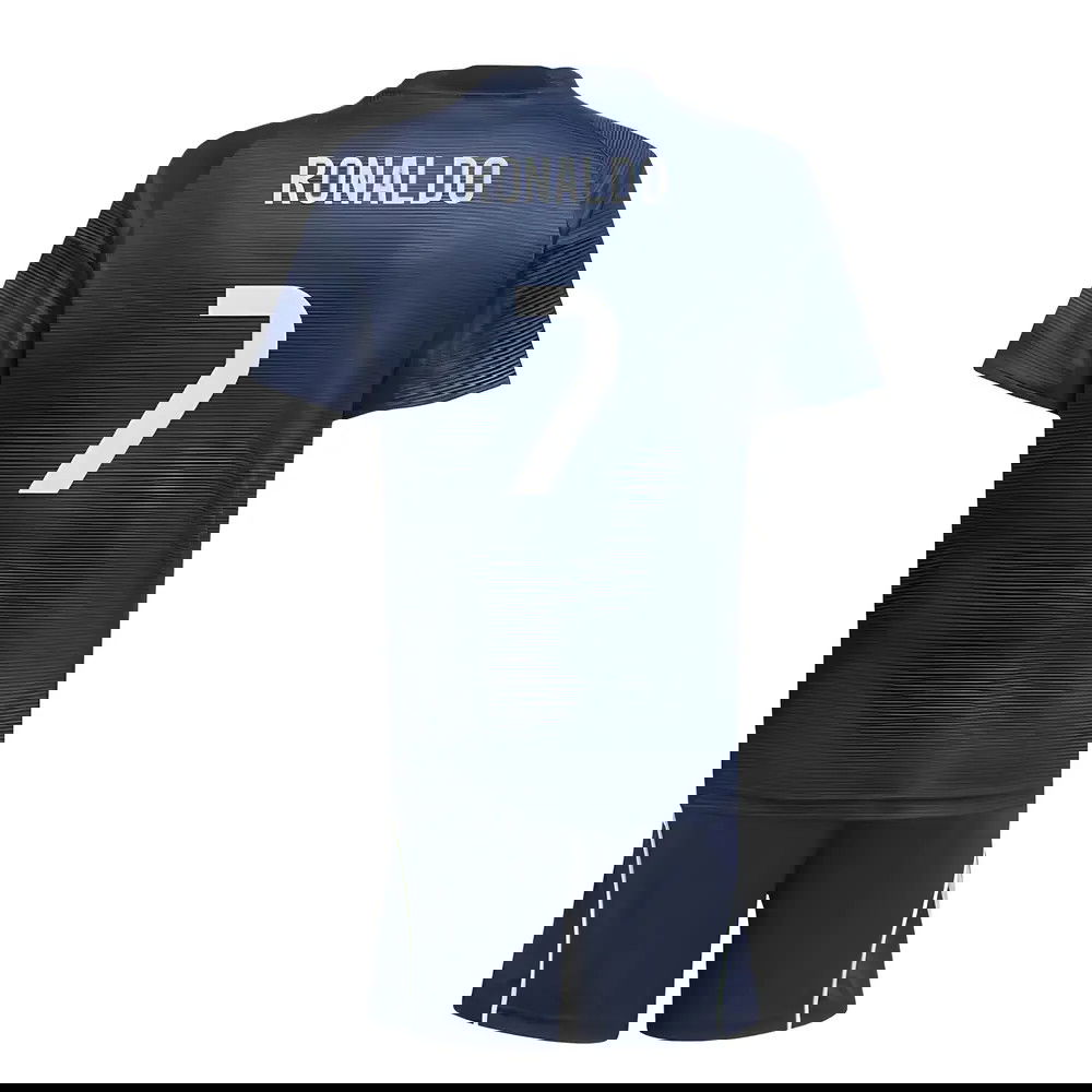 Nogometni Dresovi FC Real Madrid Dječji RONALDO #7 Gostujući Komplet 2025-2026