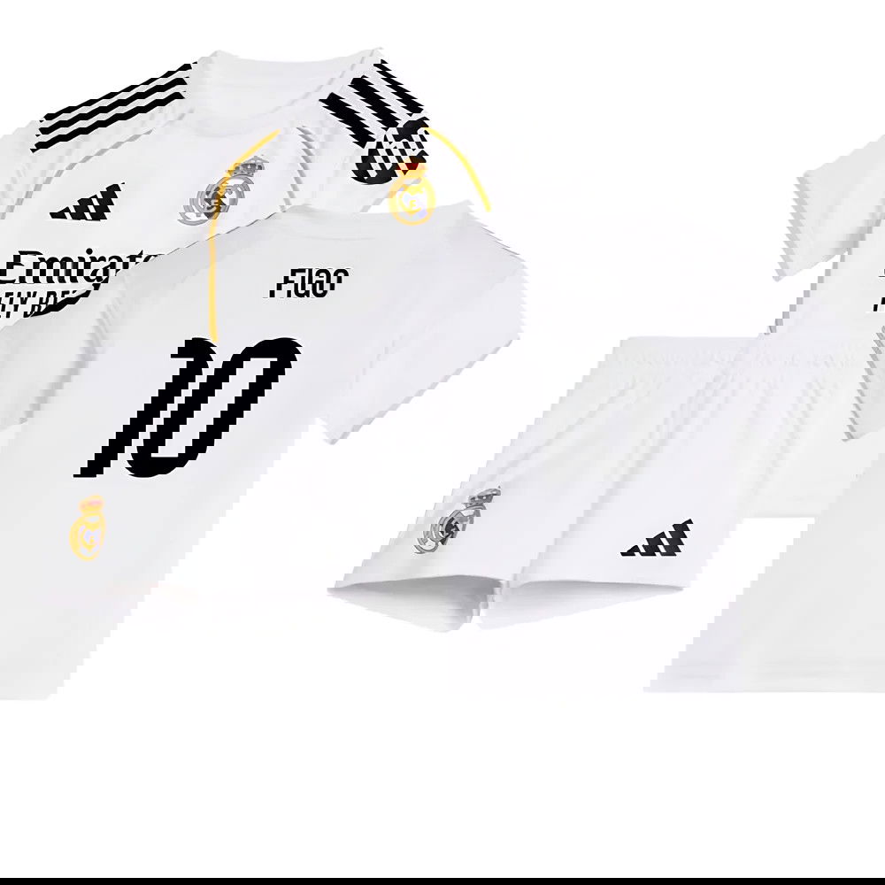 Nogometni Dresovi FC Real Madrid Dječji FIGO #10 Domaći Komplet 2025-2026