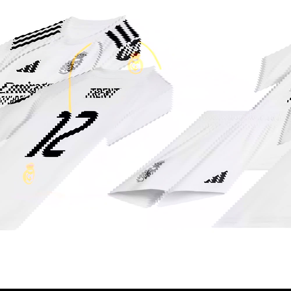 Nogometni Dresovi FC Real Madrid Dječji TRENT #12 Domaći Komplet 2025-2026