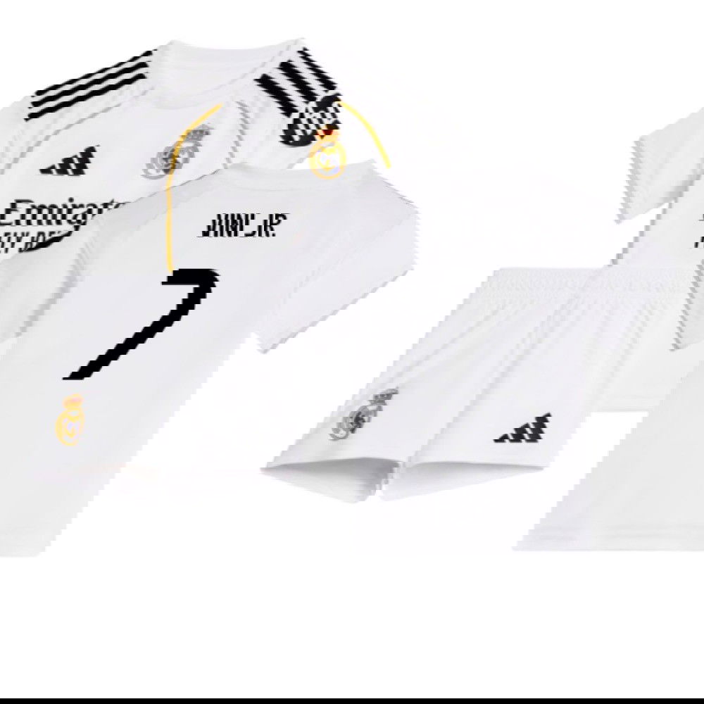 Nogometni Dresovi FC Real Madrid Dječji VINI JR #7 Domaći Komplet 2025-2026