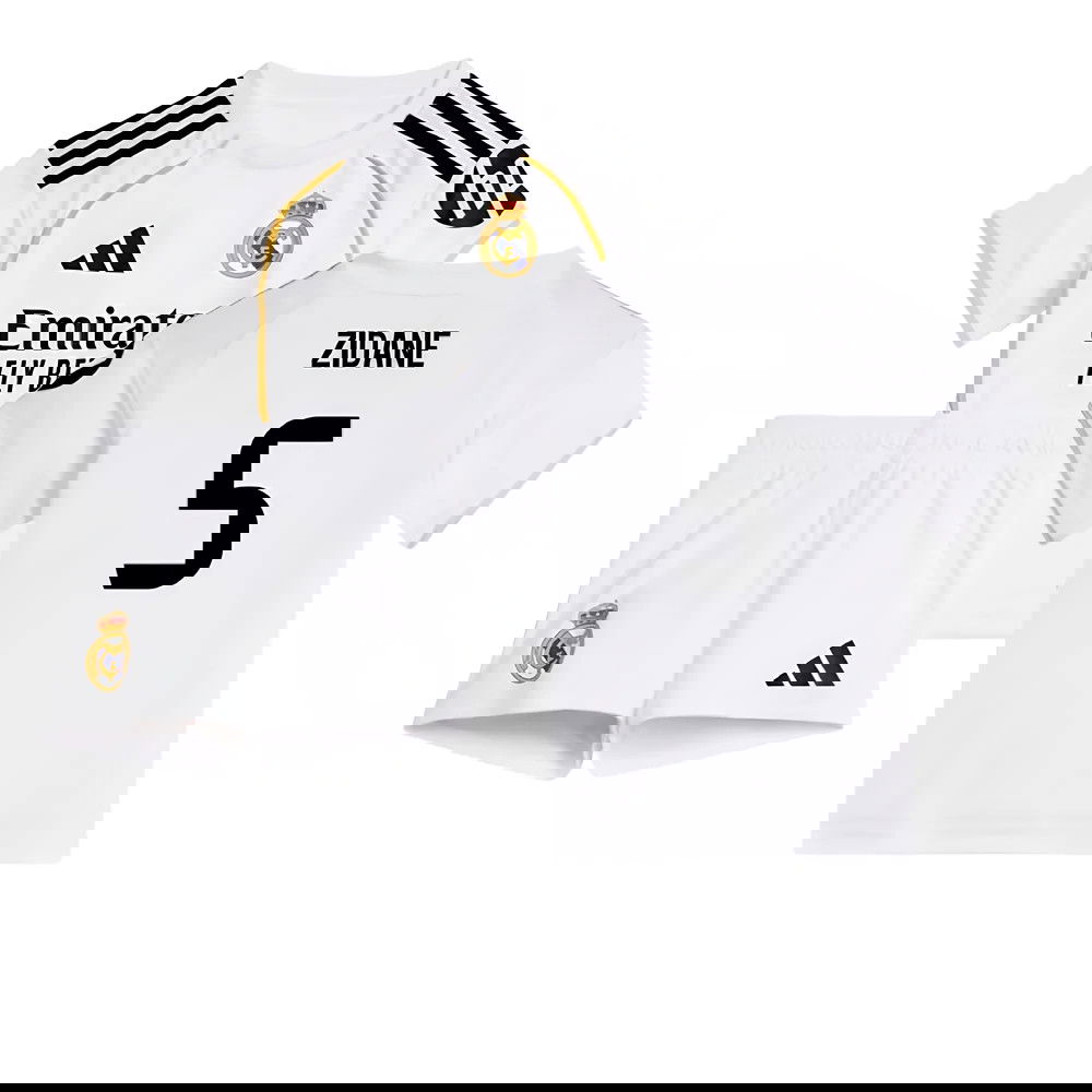 Nogometni Dresovi FC Real Madrid Dječji ZIDANE #5 Domaći Komplet 2025-2026