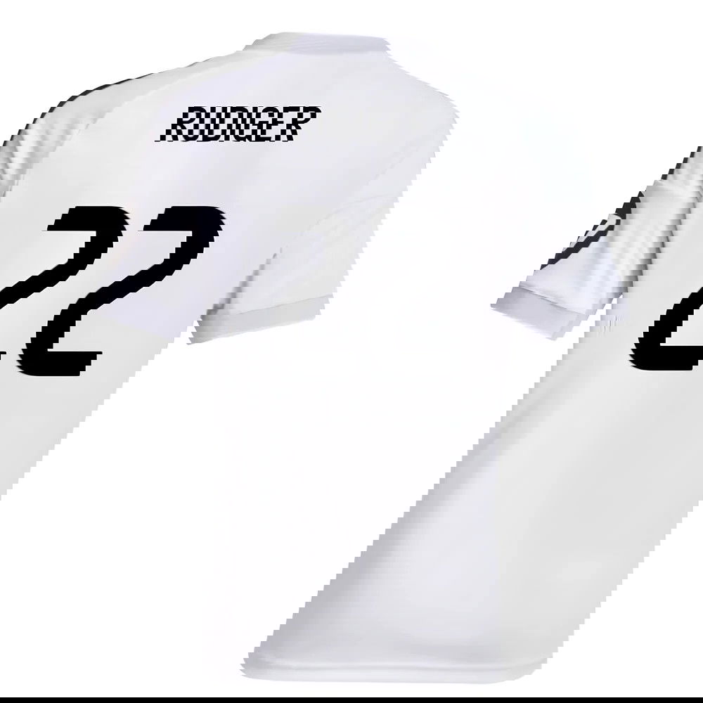 Nogometni Dresovi FC Real Madrid RUDIGER #22 Domaći Komplet 2025-2026