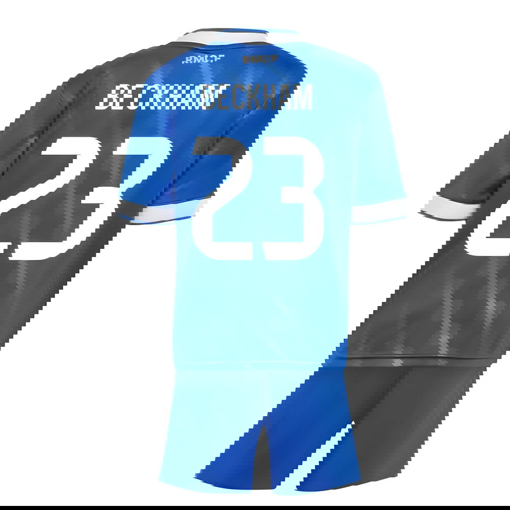 Nogometni Dresovi FC Real Madrid Dječji BECKHAM #23 Rezervni Komplet 2025-2026