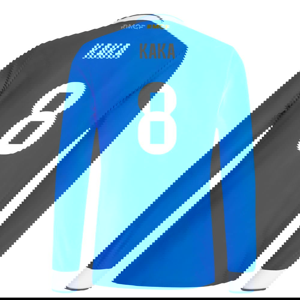 Nogometni Dresovi FC Real Madrid Dugim Rukavima KAKA #8 Rezervni Komplet 2025-2026