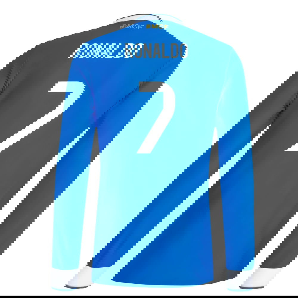 Nogometni Dresovi FC Real Madrid Dugim Rukavima RONALDO #7 Rezervni Komplet 2025-2026