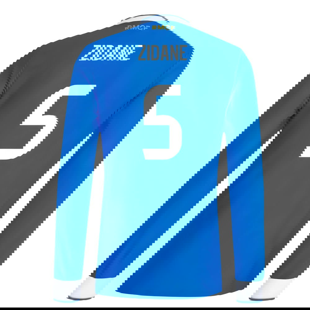 Nogometni Dresovi FC Real Madrid Dugim Rukavima ZIDANE #5 Rezervni Komplet 2025-2026