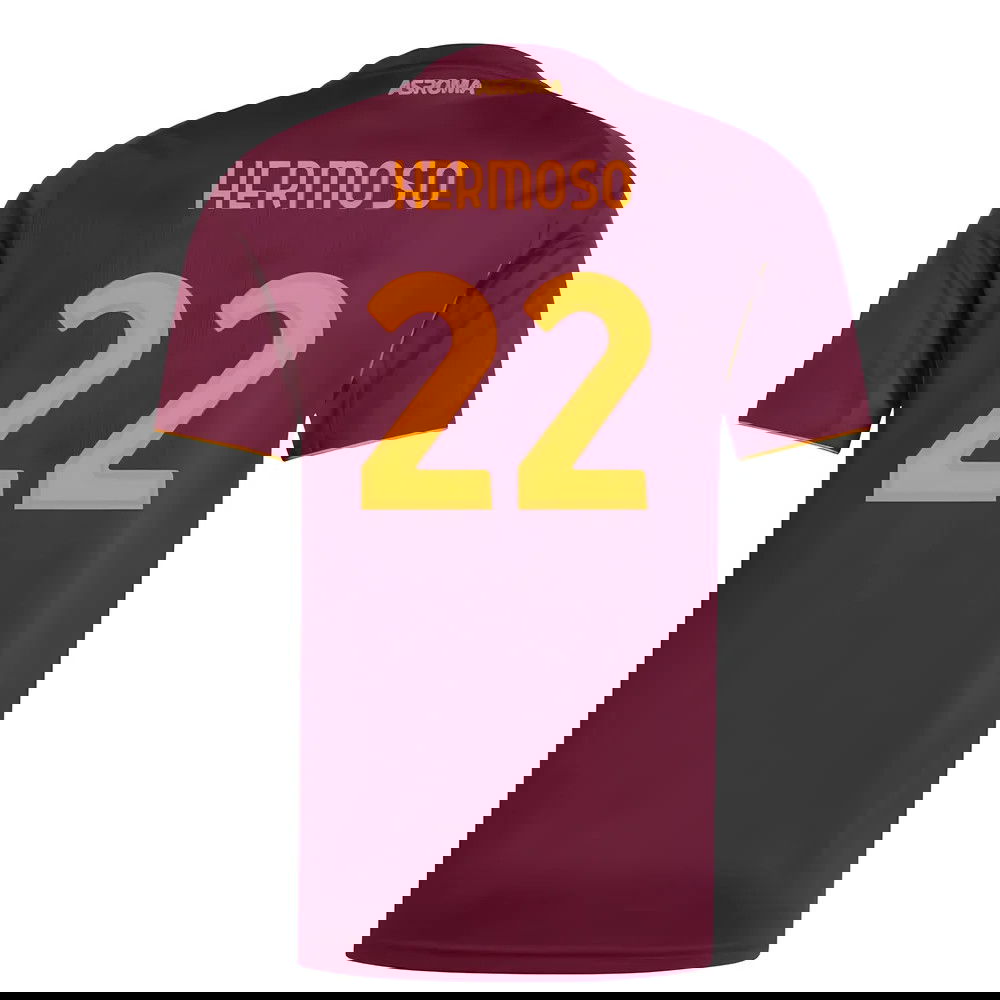 Nogometni Dresovi AS Roma HERMOSO #22 Domaći Komplet 2025-2026